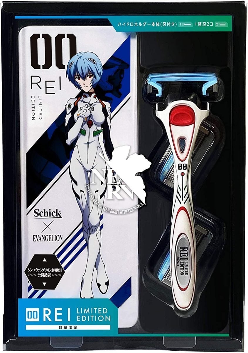 Rei Edition Evangelion Shick Hydro 5 Razor 