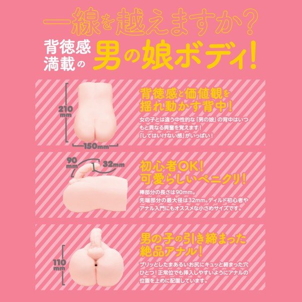 The Perfect Otokonoko Body For Stress Relief!