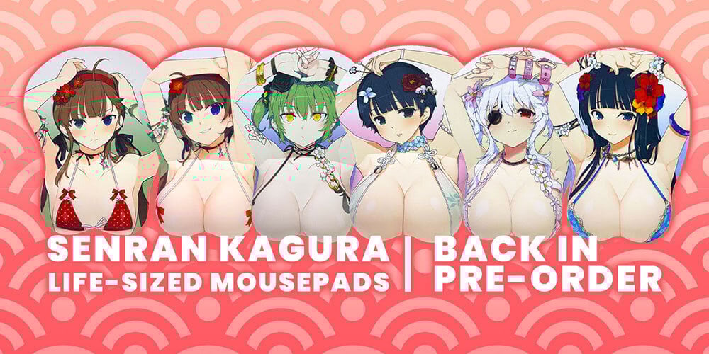 Jlist Wide Senran Kagura Mousepads Email