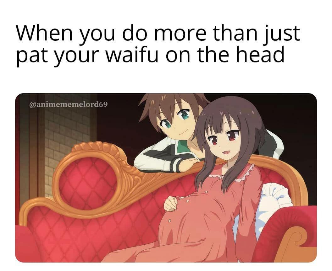 Konosuba Pregnancy Meme