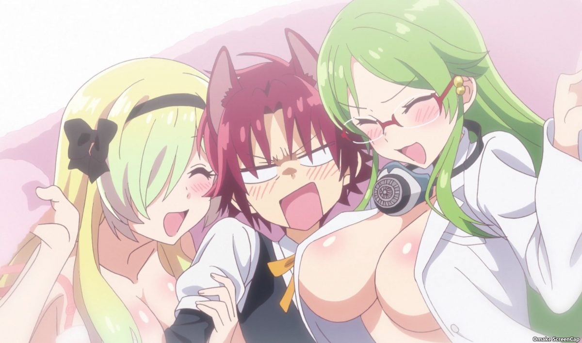 Megami Ryou No Ryoubo Kun Episode 1 Frey Mineru Hug Koushi