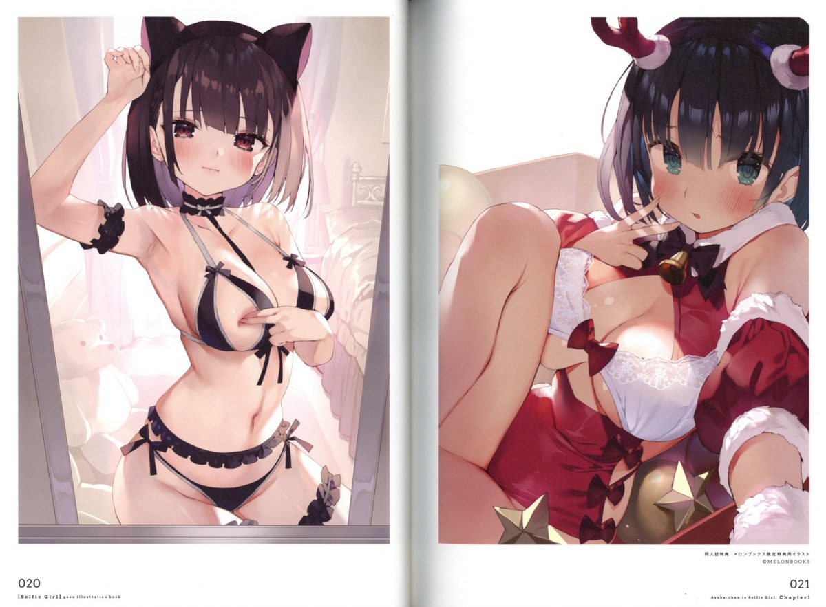 Selfie Girl Gaou Illustration Book 0006