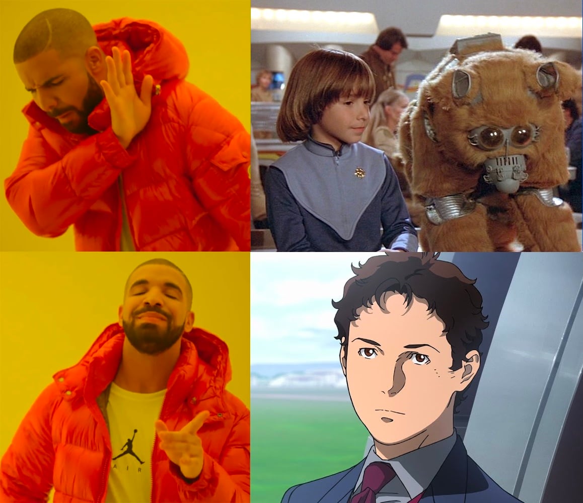Mobile Suit Gundam Hathaway Meme