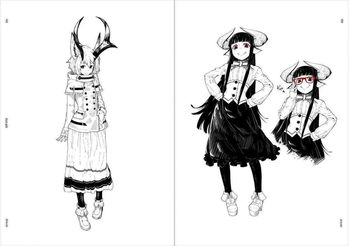 Jaco Artworks Black & White Girls Illustration & Technique 0004