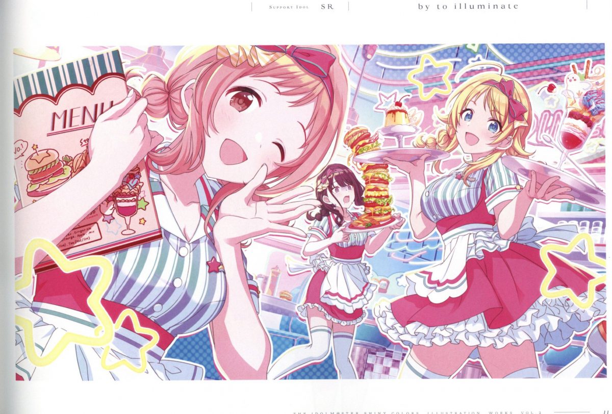 The IDOLM@STER Shiny Colors Illustration Works Vol.2 0004