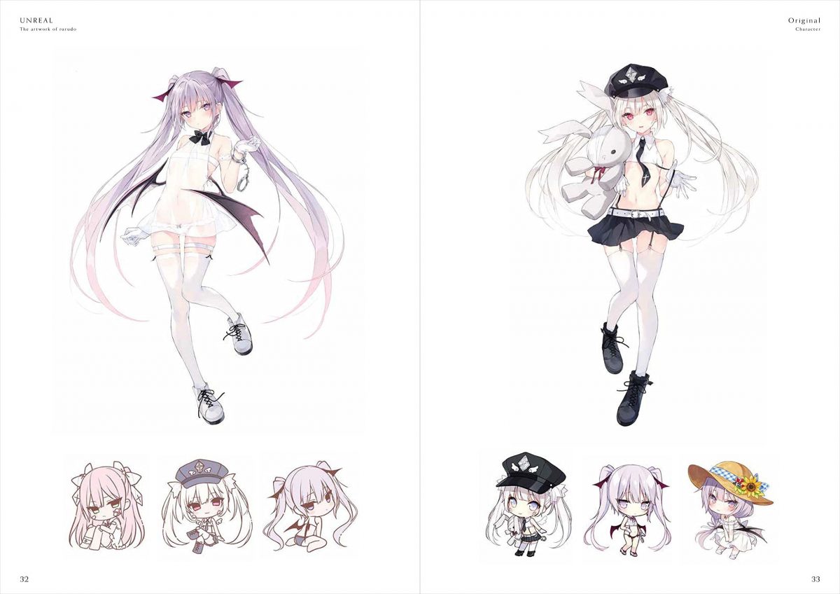 Unreal Rurudo Illustration Book 0004