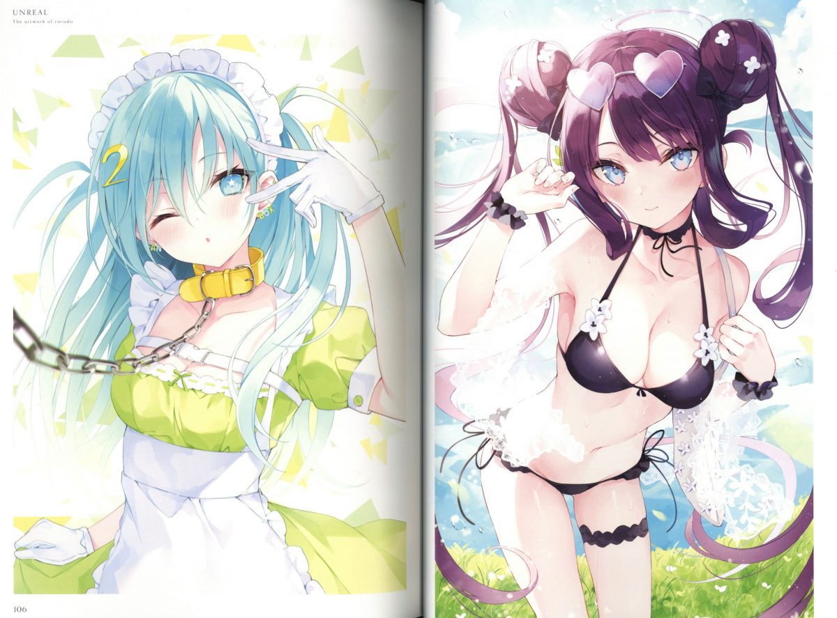Unreal Rurudo Illustration Book 0008