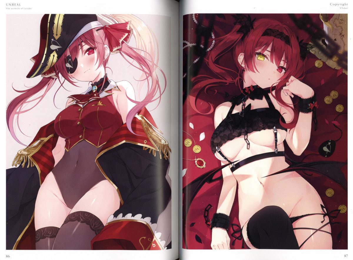 Unreal Rurudo Illustration Book 0009