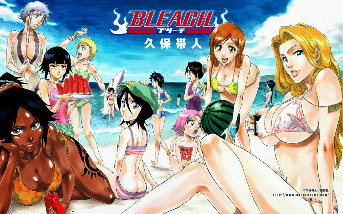 Bleach on the beach