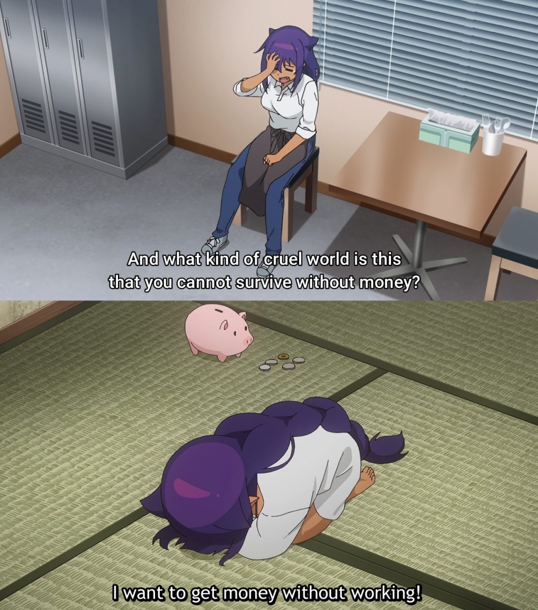 Jahy Sama Wants To Get Money Without Working 