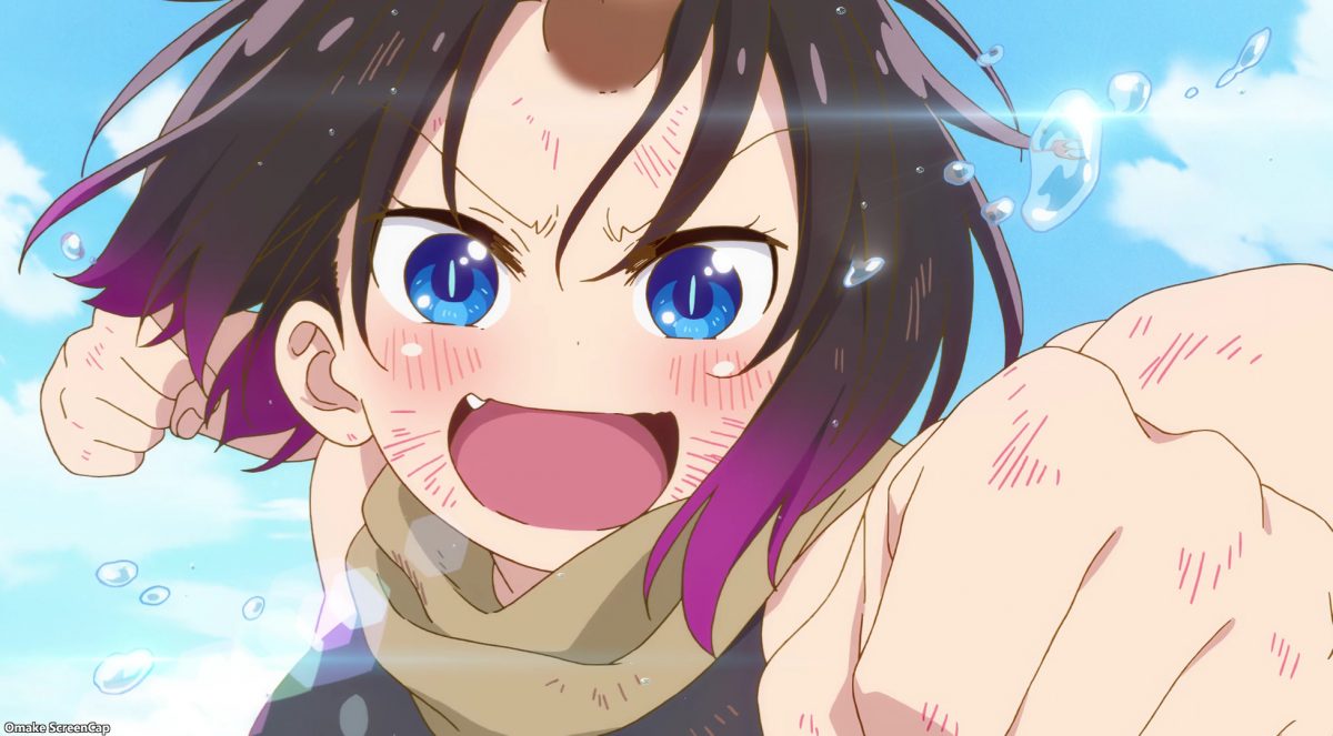 Miss Kobayashi’s Dragon Maid S Episode 9 Elma Cocks Back Fist