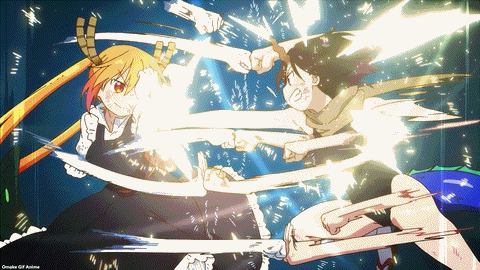 Miss Kobayashi’s Dragon Maid S Episode 9 Tohru Elma Exchange Blows