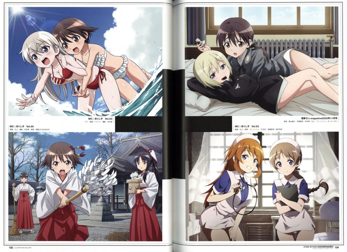 Strike Witches Road To Berlin Official Fanbook Complete File 0003