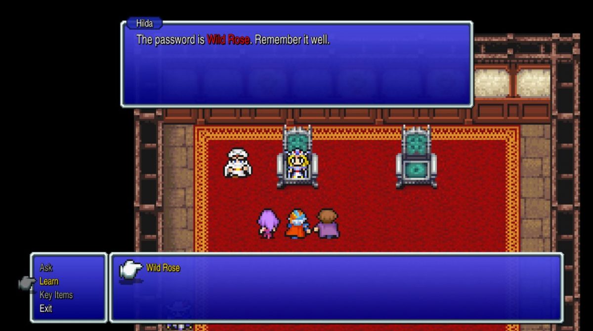 Ff Pixel Remaster Password