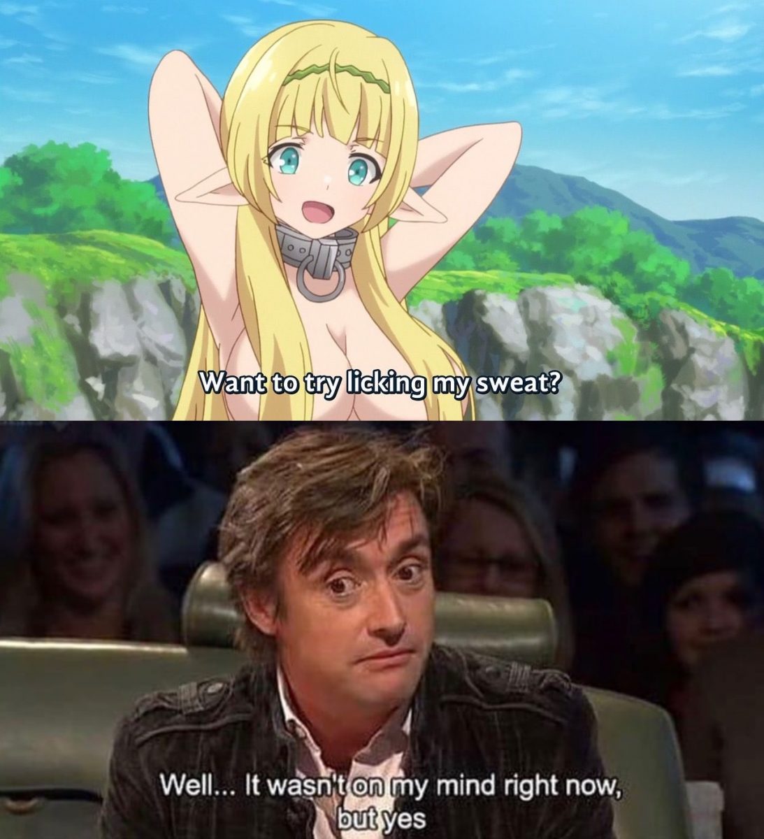 How Not To Summon A Demon Lord Licking Anime Meme