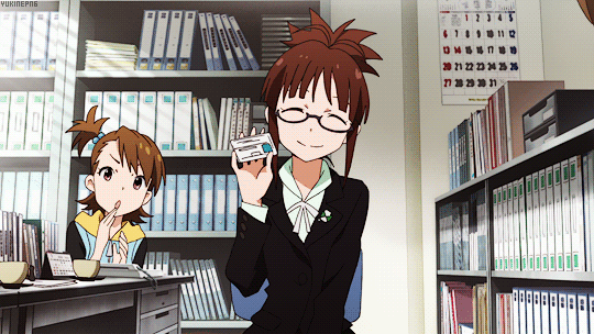 Idolmaster It's rude to ask a woman her age