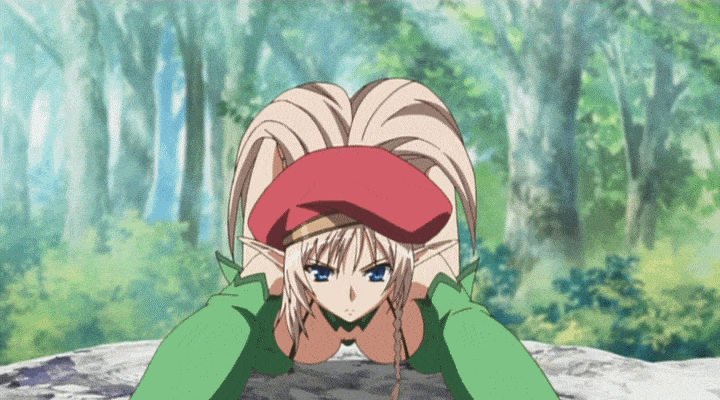 Queen's Blade Alleyne Anime Elves