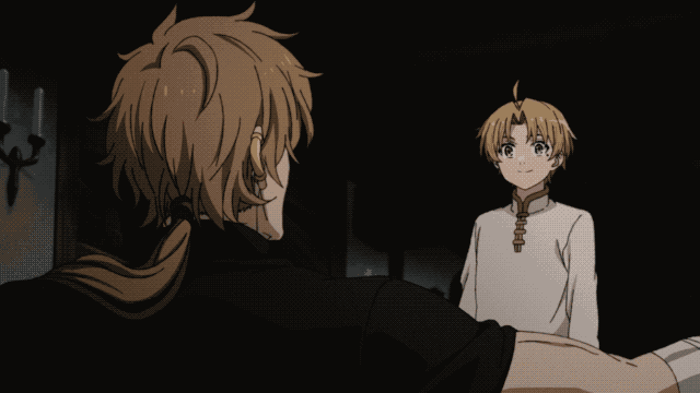 Mushoku Tensei Father Hug Scene jobless reincarnation