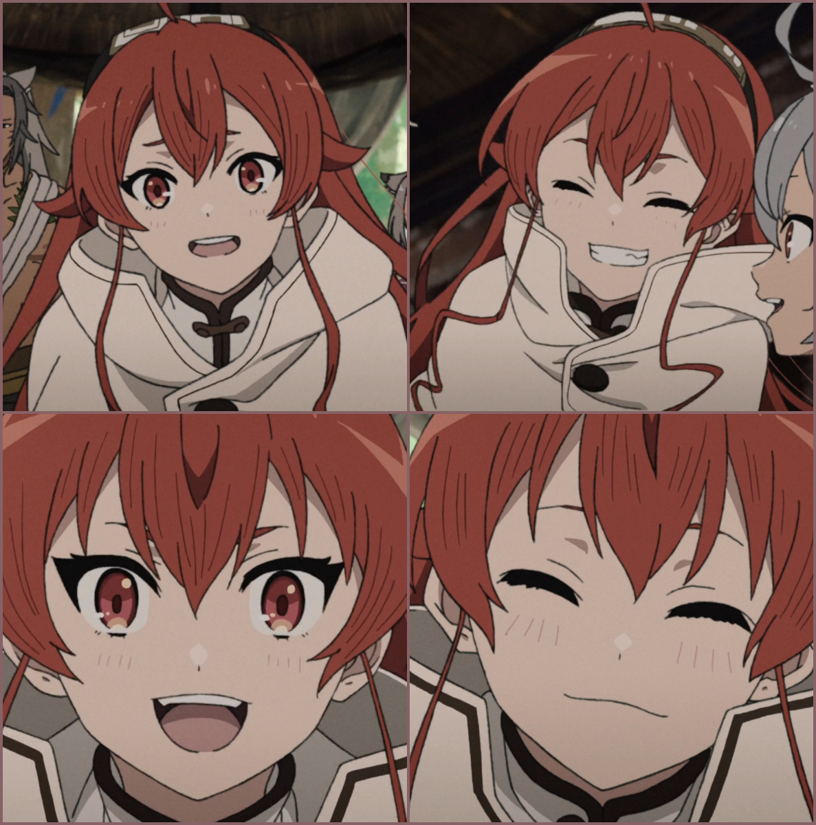 Eris Boreas Greyrat Smiling