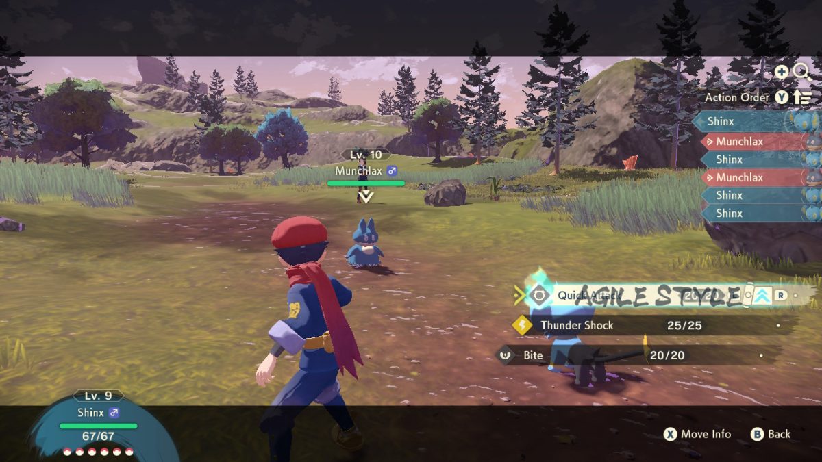 Pokémon Legends: Arceus Battle