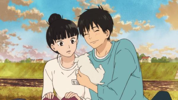 Kimi Ni Todoke Anime Sawako And Puppy