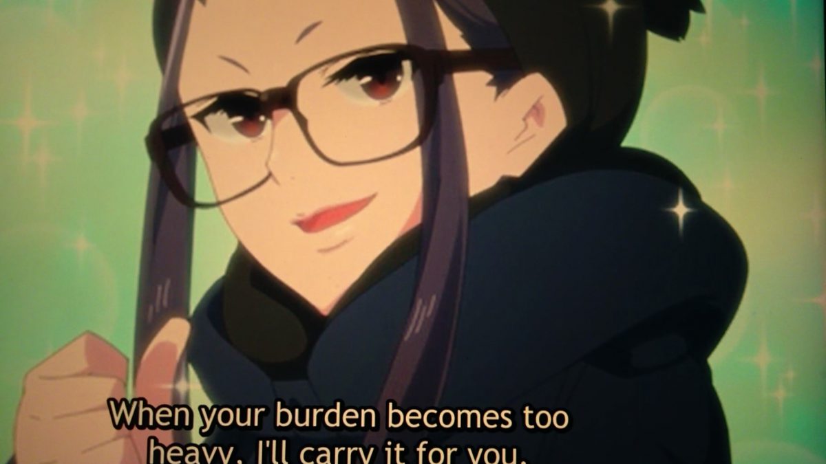 Laid Back Camp Chiaki Anime Being Cool - Moe