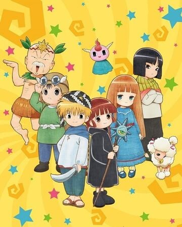 Mahoujin Guru Guru Anime Key Visual