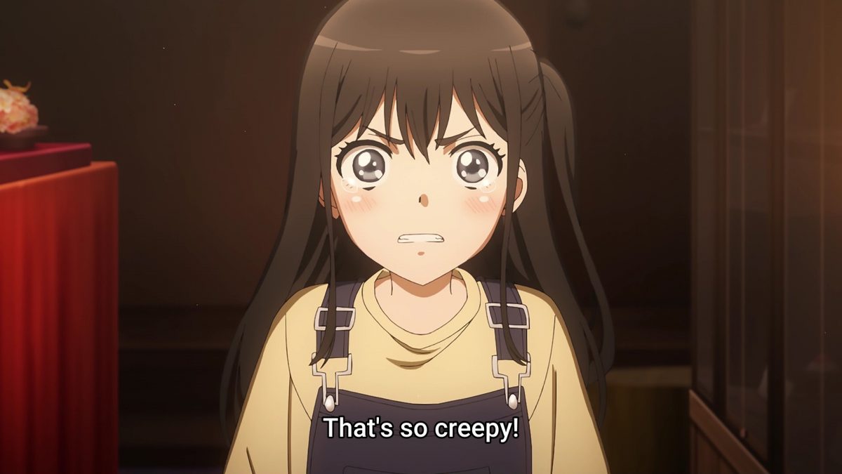 My Dress Up Darling Episode 1 Childhood Friend Grossed Out