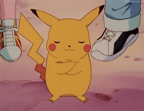 Picachu Knows how to collect Pokémon cards.