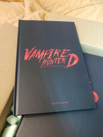 Vampire Hunter D Message From Mars Review Copy