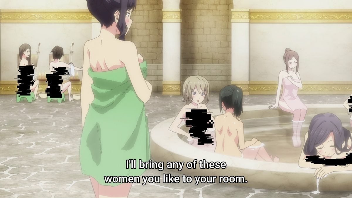 World's End Harem Censorship Example