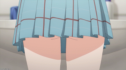 My Dress Up Darling Episode 6 Marin Bends Over Sink