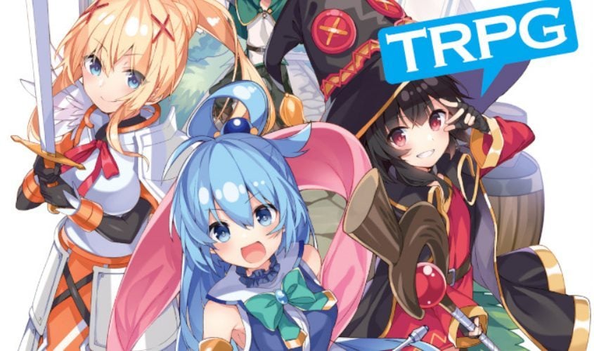 Konosuba TRPG From Yen Press