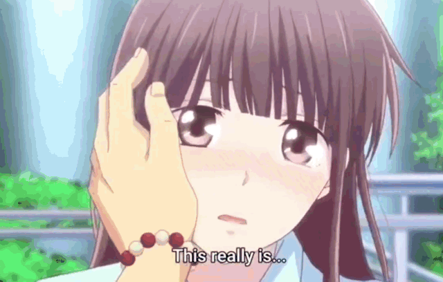 Kyo And Honda Tohru Kiss Scene Latest Episode Fruit Basket