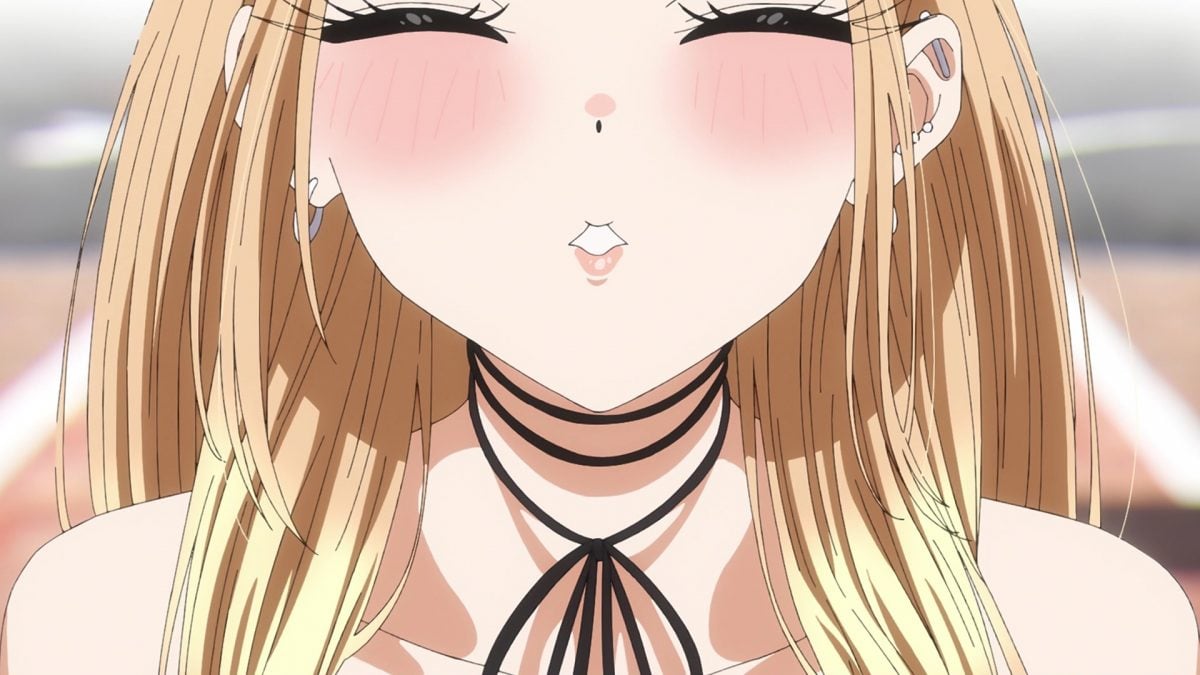 My Dress Up Darling Episode 10 Marin Blows Kiss