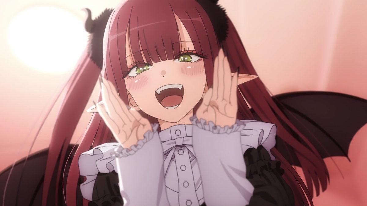 My Dress Up Darling Episode 11 Liz Kyun Sings Lullaby Eye Contact