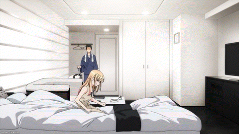 My Dress Up Darling Episode 11 Marin Jumps On Bed