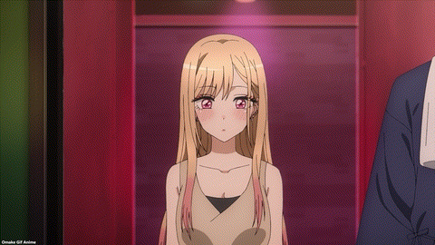 My Dress Up Darling Episode 11 Marin At Love Hotel Elevator