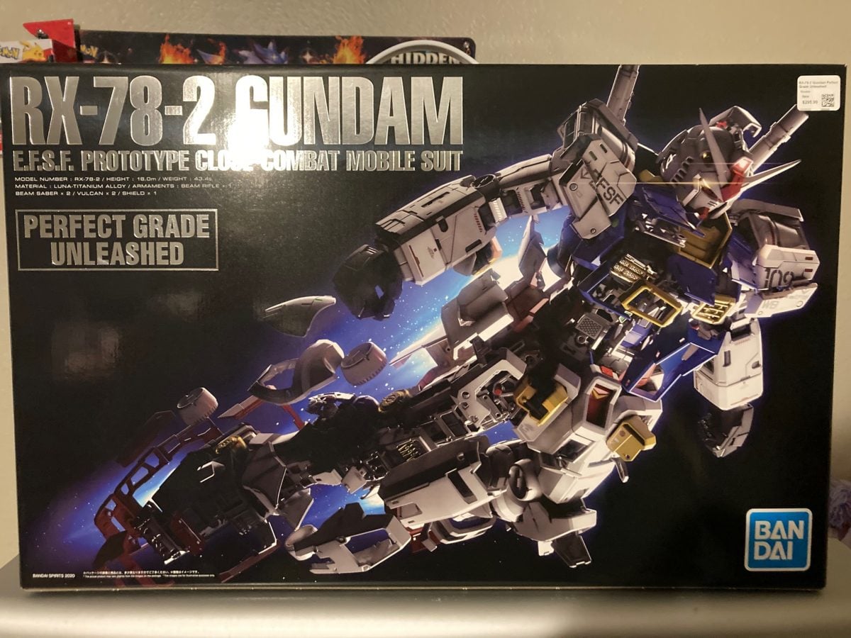 Perfect Grade Unleashed RX-78-2 Box