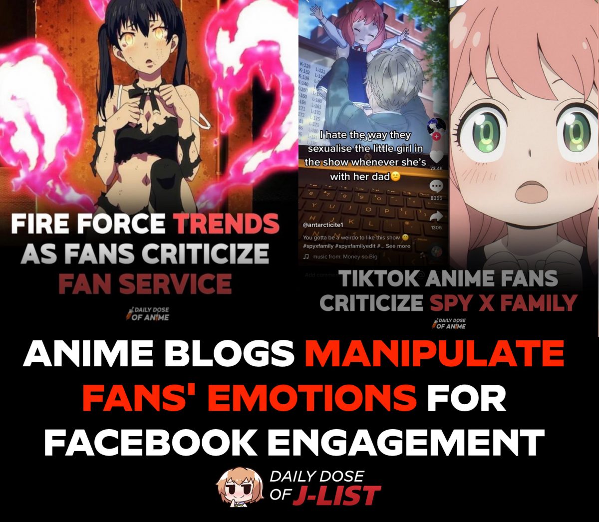 Anime Blog Manipulates Fans' Emotions For Facebook Engagement Meme