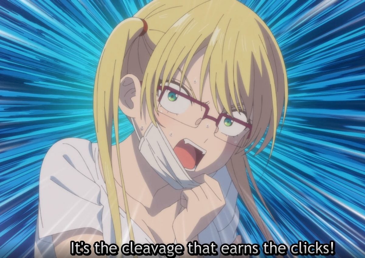 Kanojo Mo Kanojo It's The Cleavage That Earns The Clicks