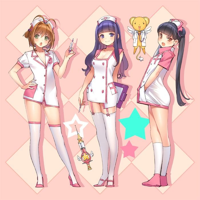  Kinomoto Sakura Daidouji Tomoyo Kero And Li Meiling Cardcaptor Sakura Drawn By Popqn Ecd74e7164a1646765a3bcba2d58a4d1