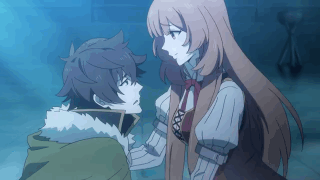 Raphtalia Hug Scene