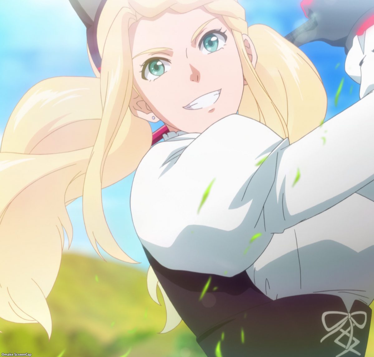 Birdie Wing Golf Girls' Story Episode 5 Eve Enjoys Playing VR Golf