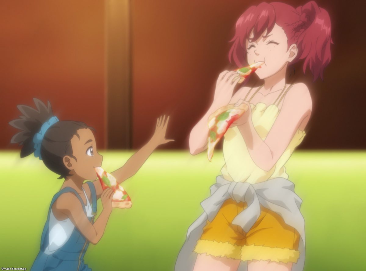 Birdie Wing Golf Girls' Story Episode 5 Lily Eats Two Pizza Slices