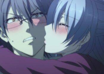Science Fell In Love, So I Tried To Prove It S2 Episode 6 Ayame Kisses Shinya's Cheek