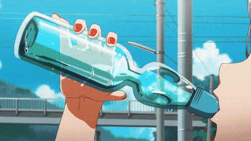 Drinking Ramune Dagashi Kashi