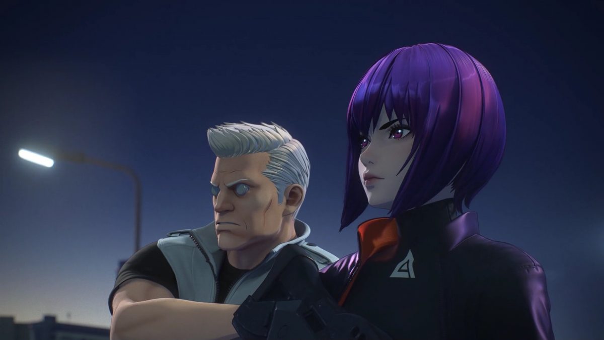 Ghost In The Shell SAC 2045 S2 Episode 2 Batou Motoko Watch Rescued Plane