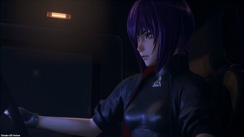 Ghost In The Shell SAC 2045 S2 Episode 2 Motoko Throws Truck In Reverse