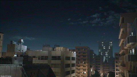 Ghost In The Shell SAC 2045 S2 Episode 2 Passenger Jet Slides Through Skyscrapers